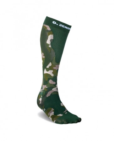 Zero Point Compression Socks Green Camo