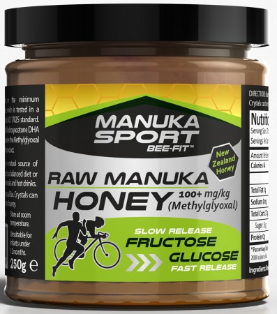 Manuka Sport Raw Manuka Honey 100+ 250g Jar