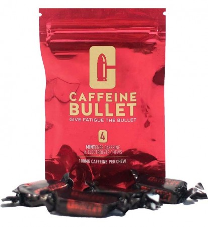 Caffeine Bullet caffeine and electrolyte chews resealable pack