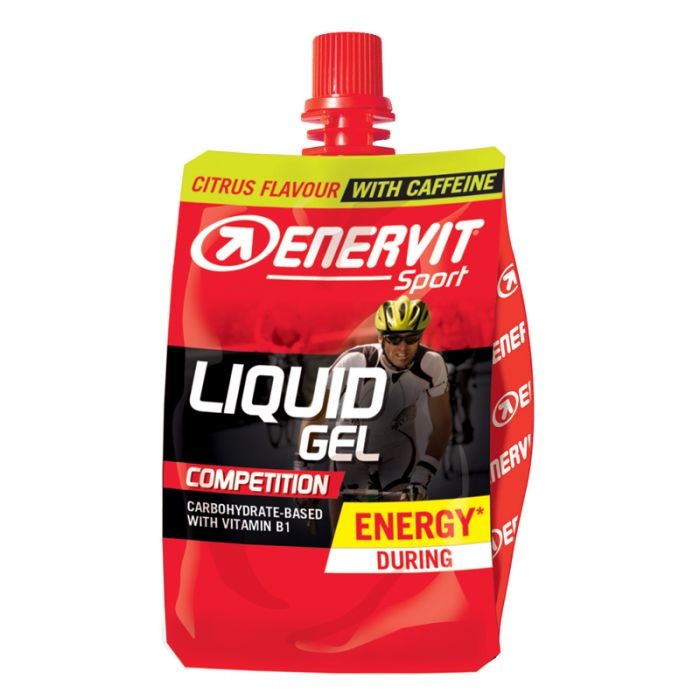 ENERVIT LIQUID ENERGY GEL COMPETITION BOX OF 18 X 60ML RE-SEALABLE ...