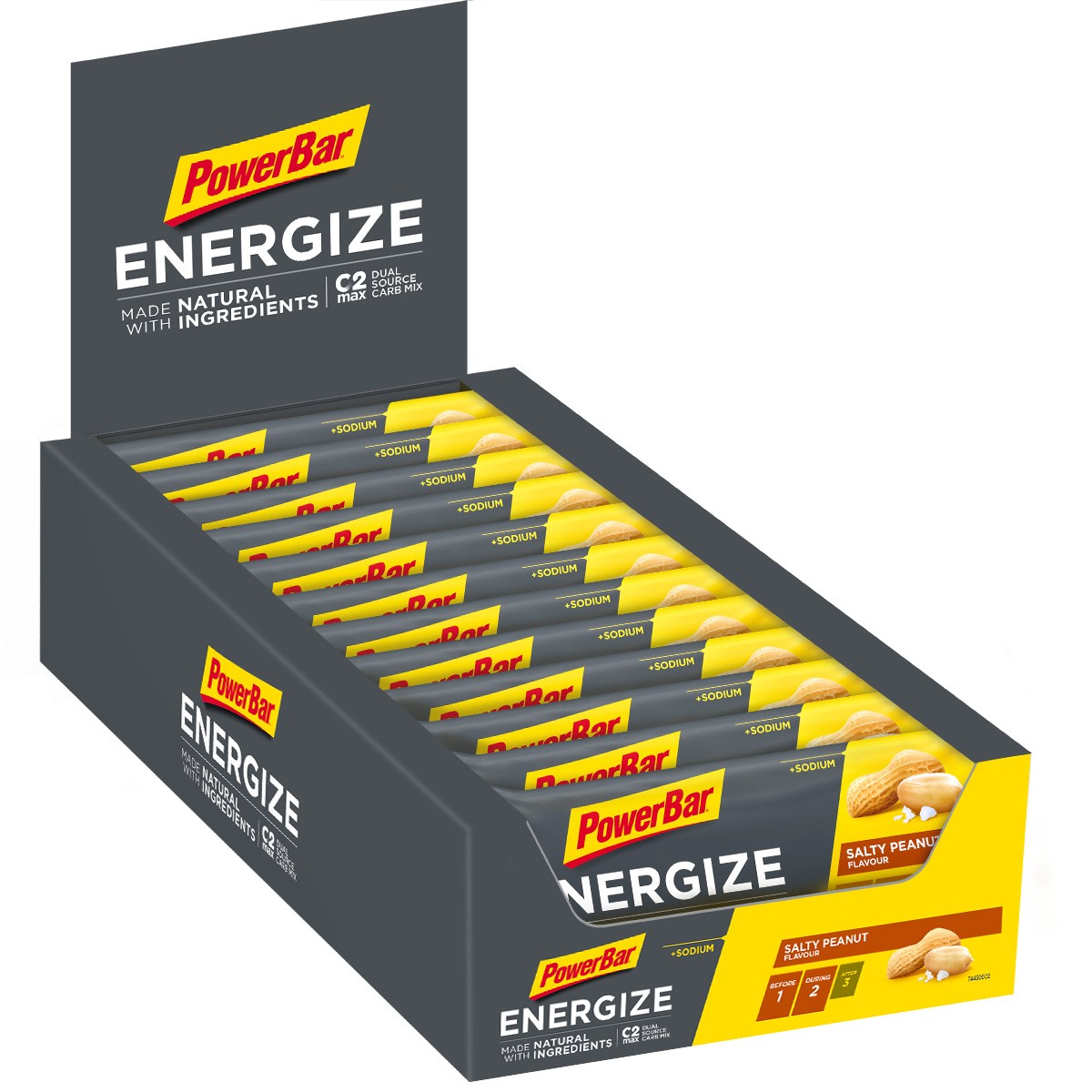 POWERBAR ENERGIZE BAR (25 x 55g) Harris Active Sports B2B Trade Store