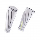 PRO RACING CALF SLEEVES WHITE AND GREY