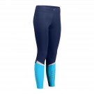 Zeropoint Athletic Tights angle - space blue ivory crystal blue