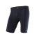 Mens compression shorts Black Titanium front