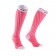 PRO RACING COMPRESSION SOCKS PINK SODA AND WHITE