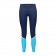 Zeropoint Athletic Tights front - space blue ivory crystal blue